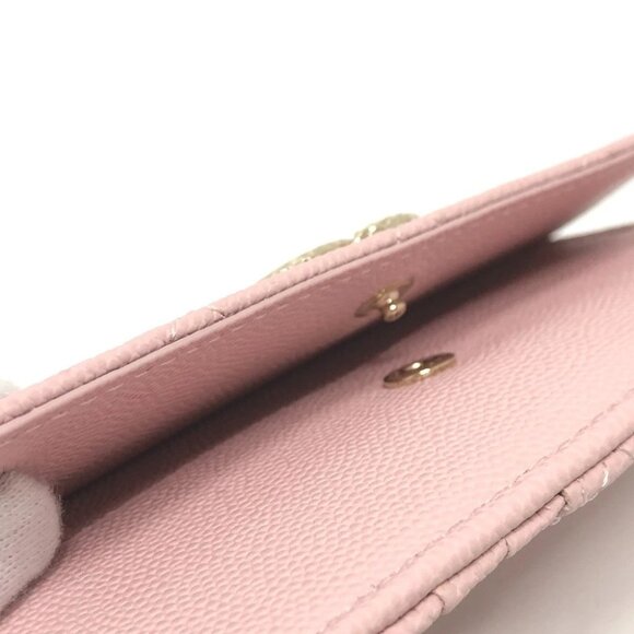 CHANEL Matelasse CC Mark Logo Accessories Fragment Card Case coin purse Unused - Picture 9 of 11